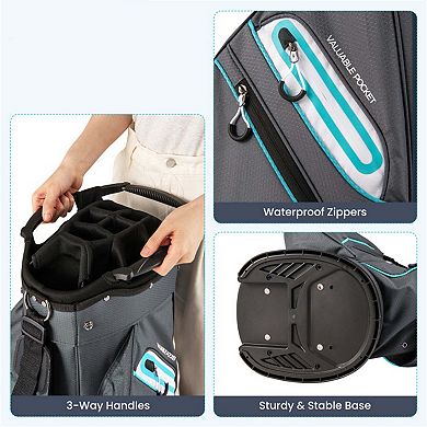 Performance Golf Cart Bag (14-Way) Hynes Eagle