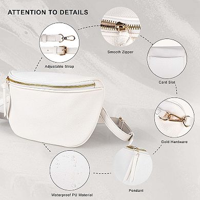 Classic Faux Leather Crossbody Sling Bag Hynes Eagle