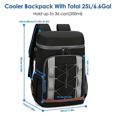 Insulated Cooler Backpack (25L) Hynes Eagle