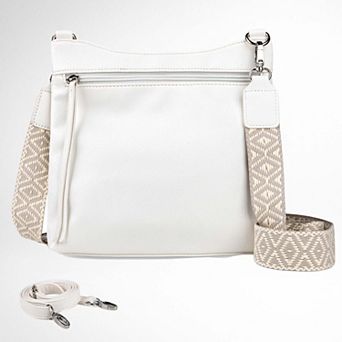 Multi-Pocket Crossbody Bag Dual Strap Hynes Eagle