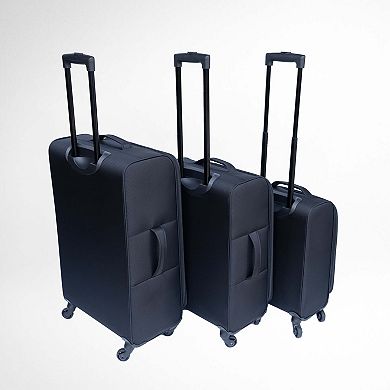 Softside Travel Luggage Set (3-Piece) Hynes Eagle