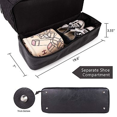 Canvas Weekender Duffel Bag Hynes Eagle