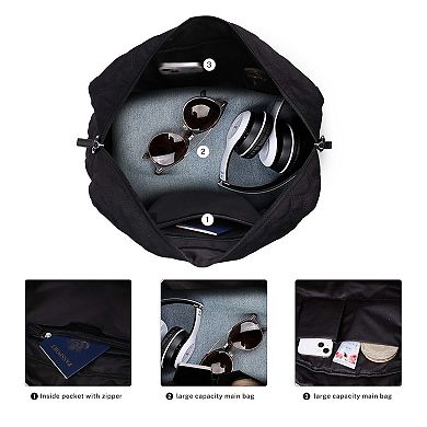 Canvas Weekender Duffel Bag Hynes Eagle