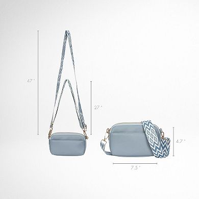 Compact Faux Leather Crossbody Hynes Eagle