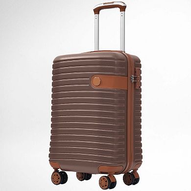 Deluxe Hardshell Luggage Set (2-Piece + 8 Packing Cubes) Hynes Eagle