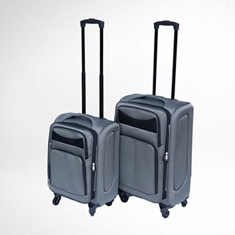Softside Travel Luggage Set (2 pc Hynes Eagle