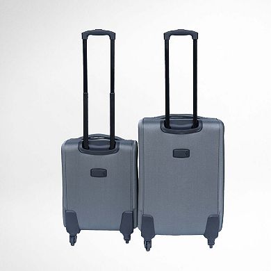 Softside Travel Luggage Set (2-Piece) Hynes Eagle