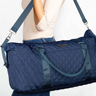 Quilted Weekender Duffel Bag Hynes Eagle
