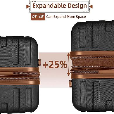 Complete Travel Luggage Set (6-Piece) Hynes Eagle