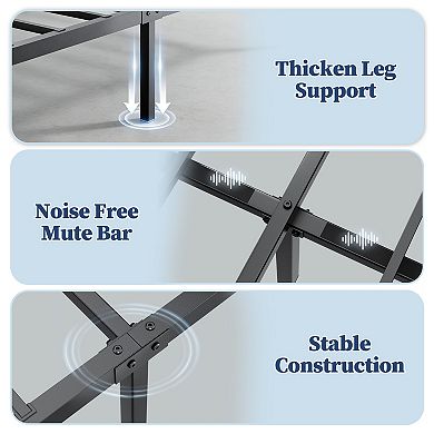 ANIXOL Classic Metal Platform Bed Frame