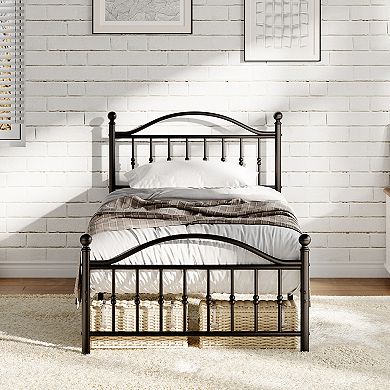 ANIXOL Classic Metal Platform Bed Frame