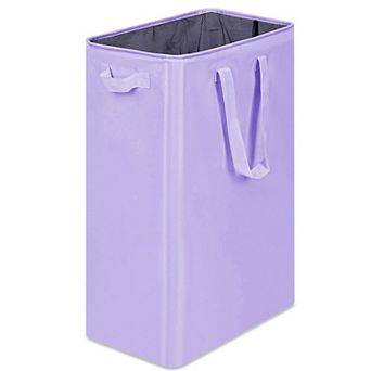 Slim Laundry Hamper Collapsible Dirty Clothes Bin With Handles