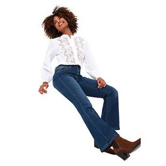 Joe Browns Women's Plus Size Stretch Denim Bootcut Jean