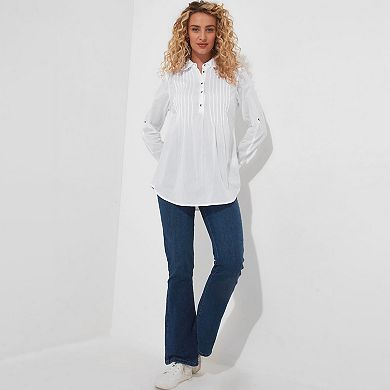 Joe Browns Women's Plus Size Cotton Pintuck Tunic