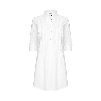 Joe Browns Women's Plus Size Cotton Pintuck Tunic