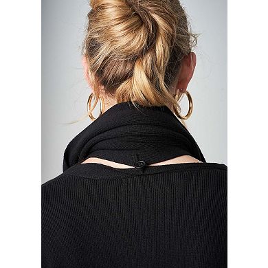 Jessica London Women's Plus Size Wrap Scarf Coatigan