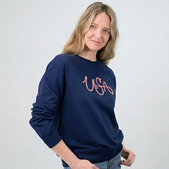 Club 76 Nautical Rope Crewneck