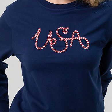 Club 76 Nautical Rope Crewneck