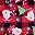 Christmas Santa Plaid