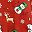 Christmas Snowman Red