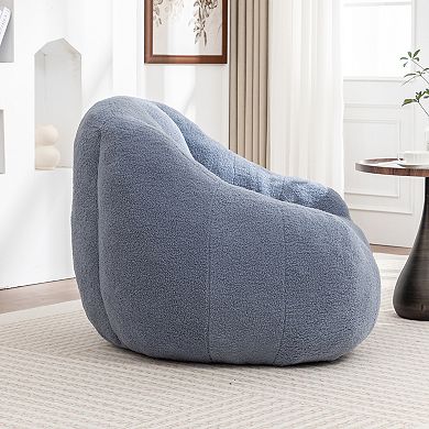 Merax Bean Bag Chair with Filler, Bean Bag Sofa with Tufted Soft Stuffed Filling