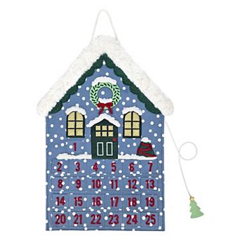 St. Nicholas Square® Festive House Countdown Calendar Wall Decor