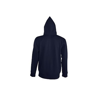 SOLS Mens Seven Full Zip Hooded Sweatshirt / Hoodie