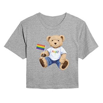 Women's Pride Teddy Bear Cropped Tee