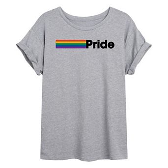 Women's Pride Flag Oversized Tee