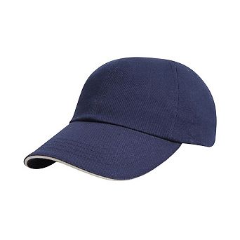 Result Mens Heavy Brushed Cotton Sandwich Peak Baseball Cap
