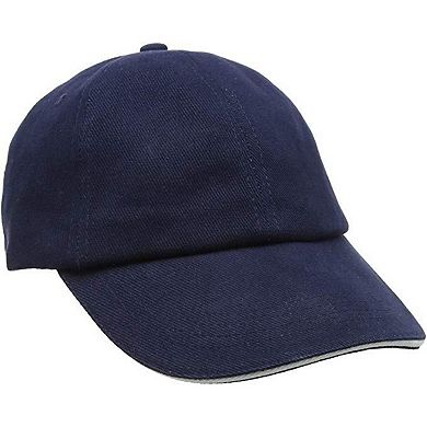 Result Unisex Low Profile Heavy Brushed Cotton Baseball Cap With Sandwich Peak