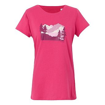 Regatta Womens/Ladies Breezed V Pine Tree T-Shirt