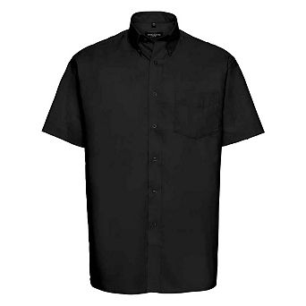 Russell Collection Mens Oxford Formal Shirt