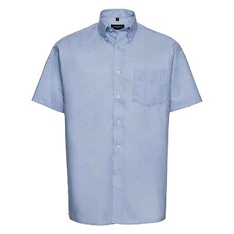 Russell Collection Mens Oxford Formal Shirt