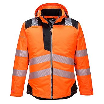 Portwest Mens PW3 Hi-Vis Winter Jacket