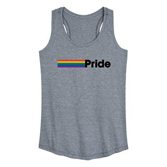 Women's Pride Flag Racerback Tank Top