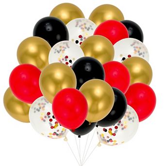 60 pc Party Balloons with Ribbon for Party