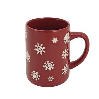 St. Nicholas Square® Yuletide Snowflake Ceramic Mug