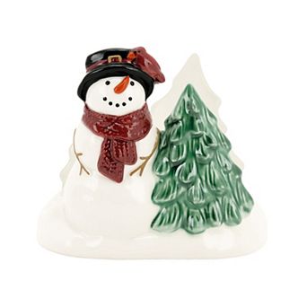 St. Nicholas Square® Yuletide Snowman Napkin Holder