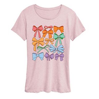 Women's Pride Coquette Bows Graphic Tee