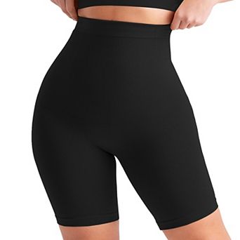 Plus Size Shapermint High-Waisted Shaper Shorts for Tummy & Thigh Smoothing