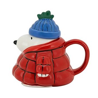 St. Nicholas Square® Peanuts Snoopy Puffy Jacket Mug