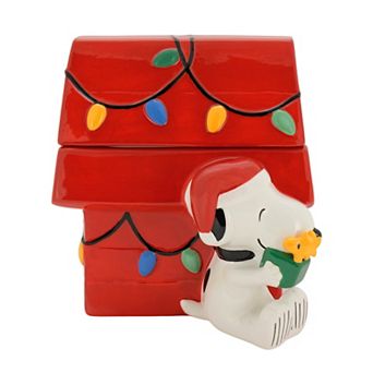 St. Nicholas Square® Snoopy Holiday Cookie Jar