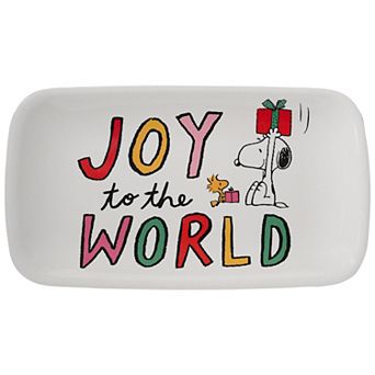 St. Nicholas Square® Peanuts Joy to the World Serving Platter