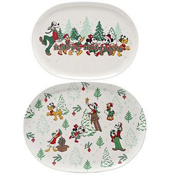 St. Nicholas Square® Disney 2 pc Mickey and Friends Platter Set