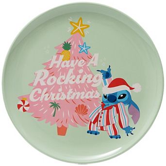 St. Nicholas Square® Disney's Stitch Holiday Salad Plate