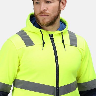 Regatta Professional Mens Hi-Vis Full Zip Jacket