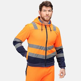 Regatta Professional Mens Hi-Vis Full Zip Jacket
