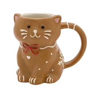 St. Nicholas Square® Gingerbread Cat Figural Mug
