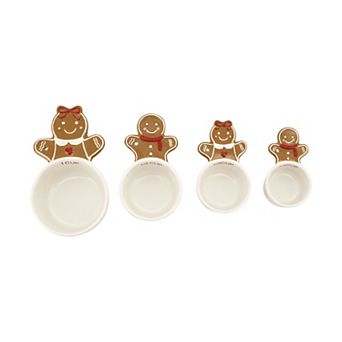 St. Nicholas Square® 4 pc Gingerbread Measuring Cups Set